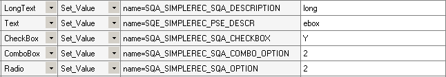 Example of the Set_Value action