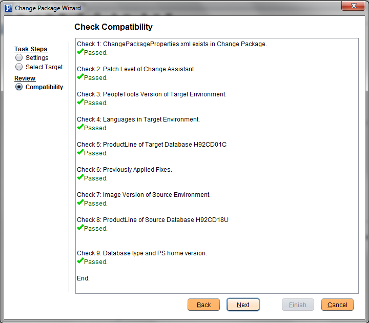 Check Compatibility for Translations Delta