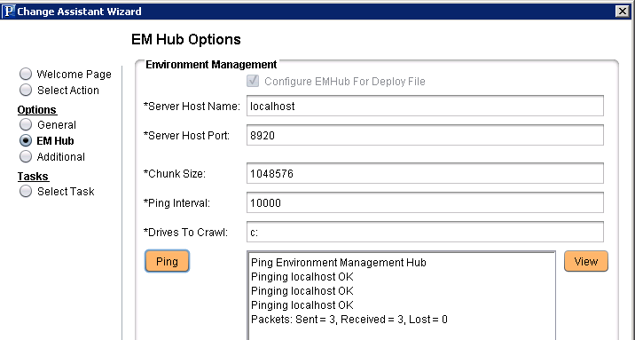 EM Hub for Apply Updates