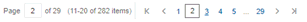 Pagination icon