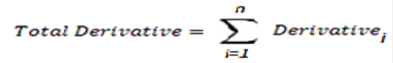 Description of the Total Derivative formula follows