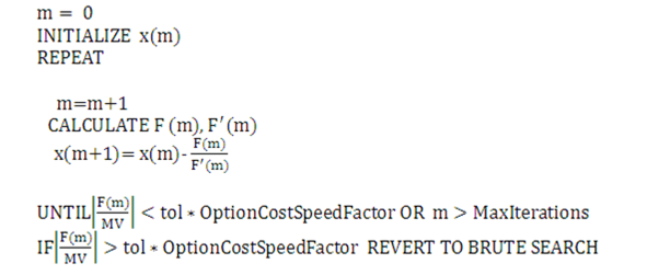 Description of the Transfer Pricing Option Cost Equation 9 follows