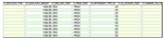 Instrument Cashflow Data Instrument Cashflow DataInstrument Cashflow Data