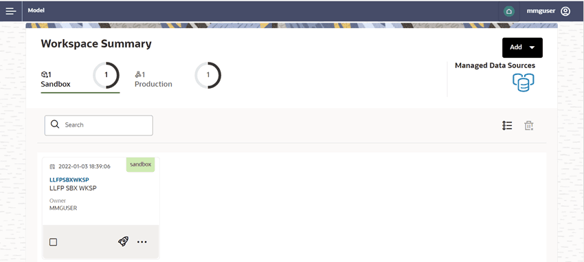 Title: The Workspace Summary Page - Description: The Workspace Summary Page