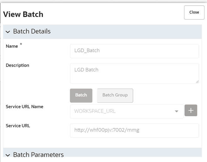 Title: The View Batch Window - Description: The View Batch Window