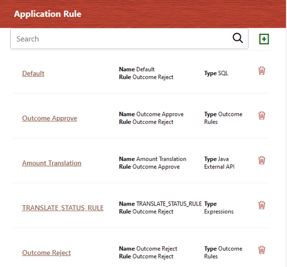 This illustration shows the Translate Management Ledger Period Balances process with the Application Rule tab details. Edit the required details and save the updates.