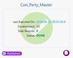 Connectors details in the card view