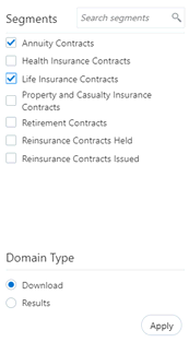 This illustrations displays the Segments and Domain details. This illustrations displays the Segments and Domain details.