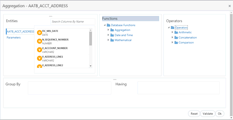 This illustrations displays the selected EDD under the entity tab.