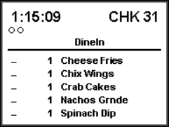 This figure shows a sample image of the standard DOM 12-3 chit layout.