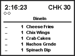 This figure shows a sample image of the standard DOM 12 chit layout.