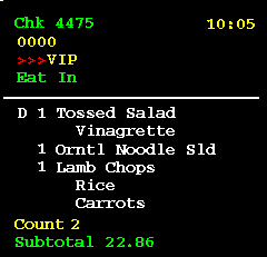 This figure shows an illustration of the SE standard DOM 2 chit layout.