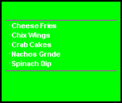 This figure shows a sample image of the SE standard 2 chit layout.