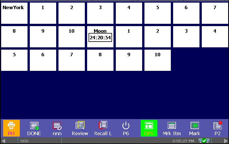 This figure shows a sample image of an SOS Display.