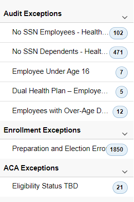 Benefits WorkCenter - My Work Group Box