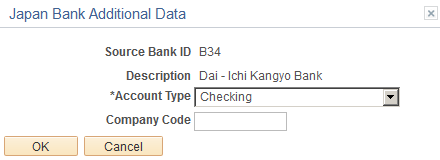 Japan Bank Additional Data page