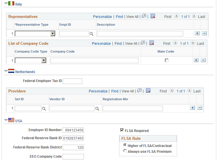 Default Settings page (4 of 7)