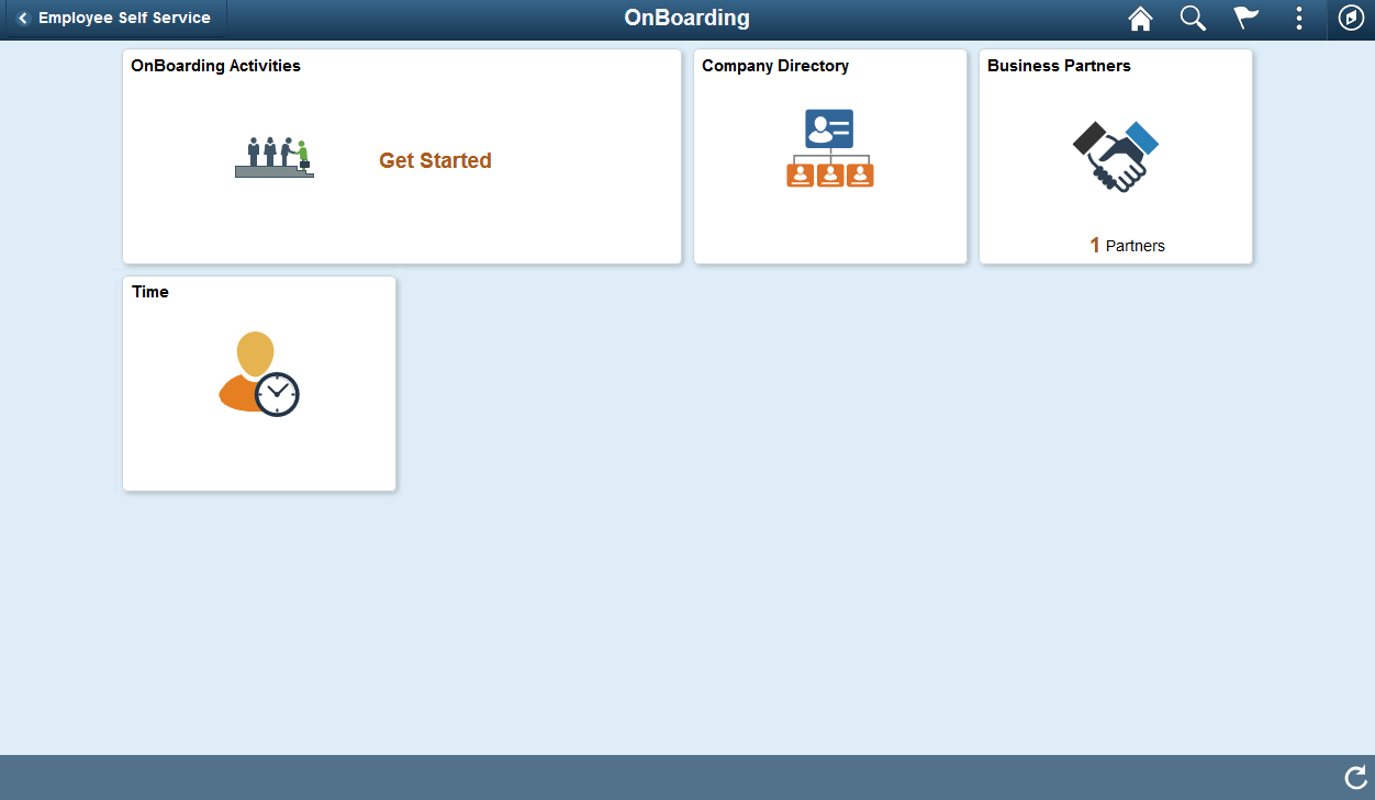 OnBoarding dashboard