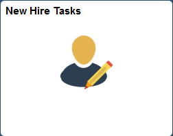 New Hire Task tile
