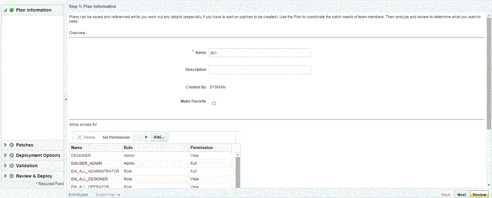 テンプレートの編集ウィザード