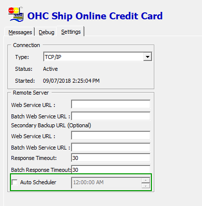 This figure shows the OHC Ship Transfer Scheduler