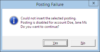 This figure shows Disable Posting Prompt