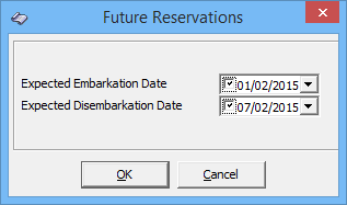 This figure shows the Visitor Future Reservations