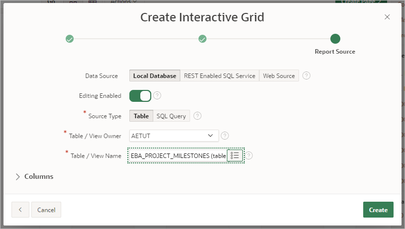 create_app_add_interactive_grid.pngの説明が続きます