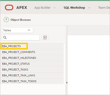 オブジェクト・ブラウザの表
