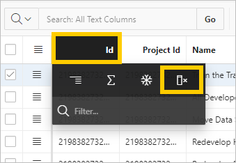 runtime_column_heading_menu_hide_milestones.pngの説明が続きます
