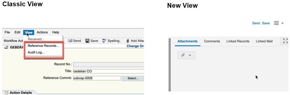 Reference Records and Audit Log Become Hidden
