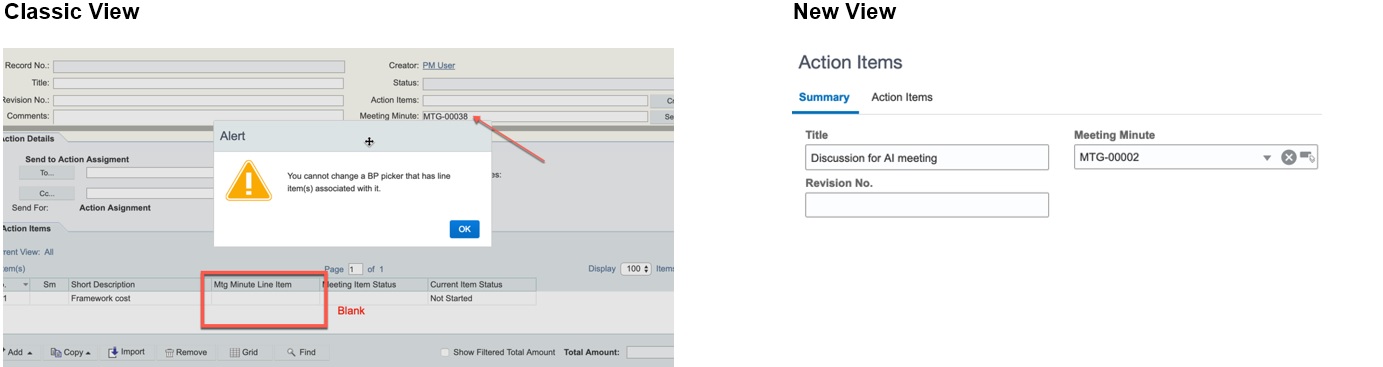 BP Picker Field Value Can Change In A Line Item