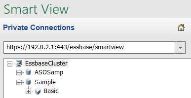 Smart Viewプライベート接続のイメージ。