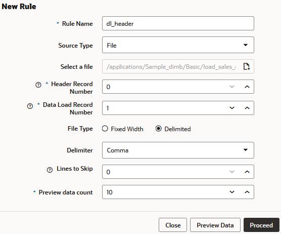 各ステップで指定した仕様の「新規ルール」ダイアログ・ボックス 各ステップで指定した仕様の「新規ルール」ダイアログ・ボックス