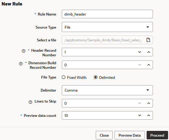 各ステップで指定した仕様の「新規ルール」ダイアログ・ボックス 各ステップで指定した仕様の「新規ルール」ダイアログ・ボックス