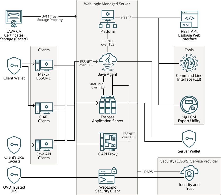 TLSセキュリティの図