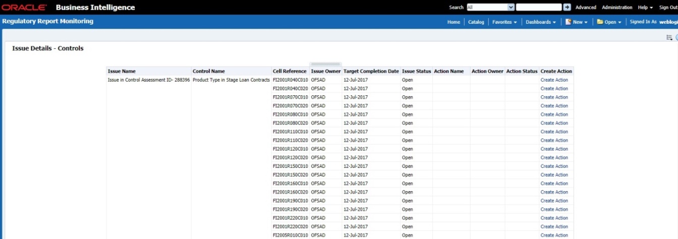 This illustration displays Issue Details - Controls details.
