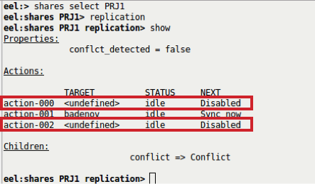 image:CLI でソースのバインドされていないアクションを表示する場合の図