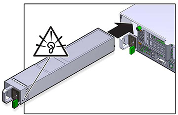 image:Gráfico en el que se muestra cómo instalar una fuente de alimentación en el controlador ZS3-2