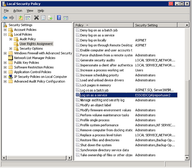 Description of rep_int_auth_with_sql4.png follows