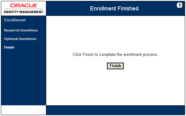 Enrollment finished