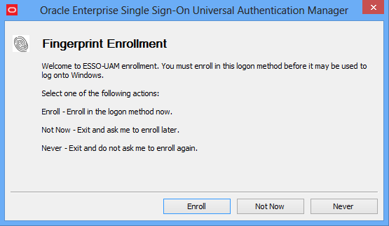 Fingerprint step 1