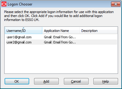 Logon Chooser