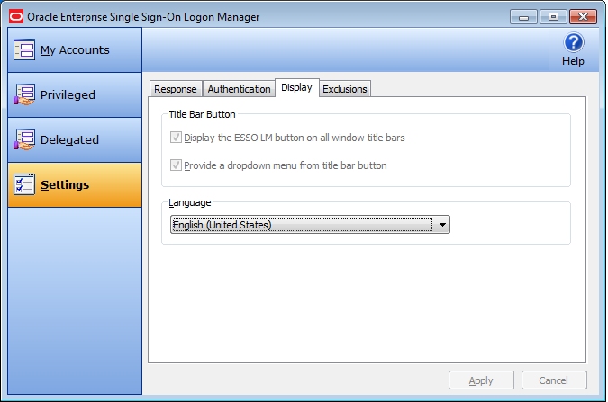 Display Settings
