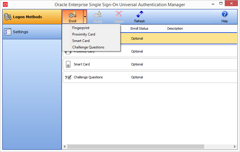 Enroll with Challenge Questions