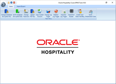 This figure shows the OHC Tools - Verify Database Encrypted Data.