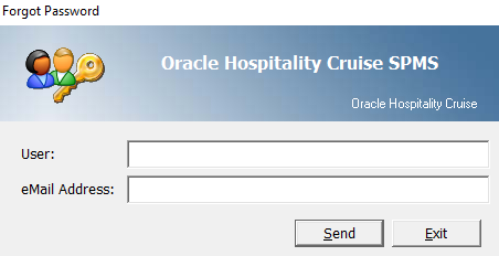 This figure shows the input window where user credentials is entered.