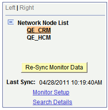 Network Node List box
