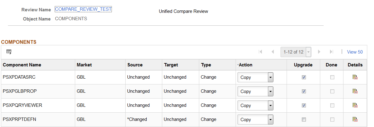 Example Content page for Components