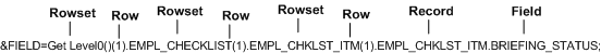 Rowset example